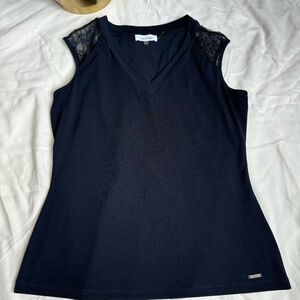 Calvin Klein Women's Dressy BLACK Tank SIZE M